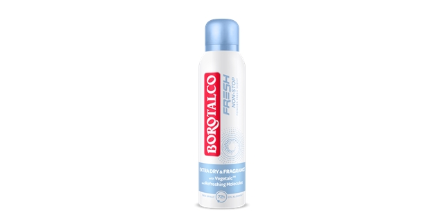Borotalco Deo ve spreji Fresh Talc 150 ml                                                                                                                                                                                                                 